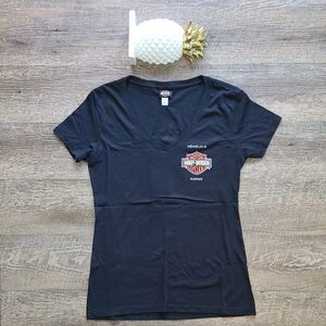 Harley-Davidson Women's Black Honolulu Tee